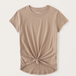 Abercrombie Knotted Crew Tee